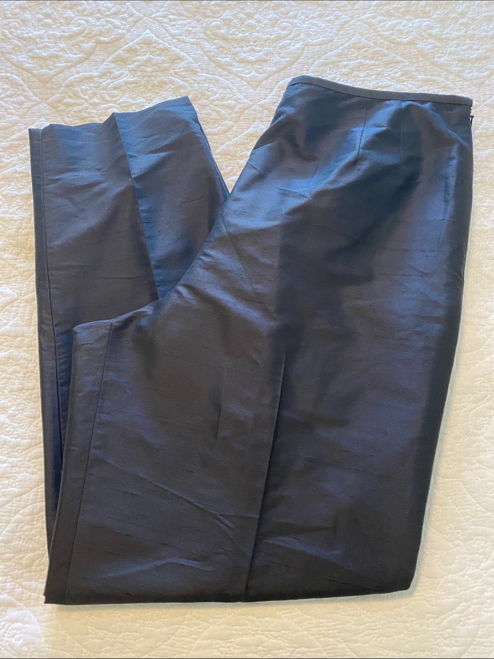 Vintage Talbots Black Silk lined pants size 18